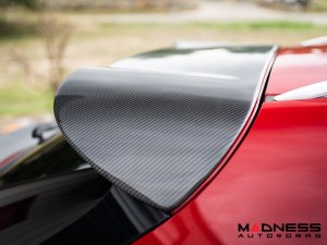 Alfa Romeo Stelvio Roof Spoiler - Carbon Fiber - Estremo Design
